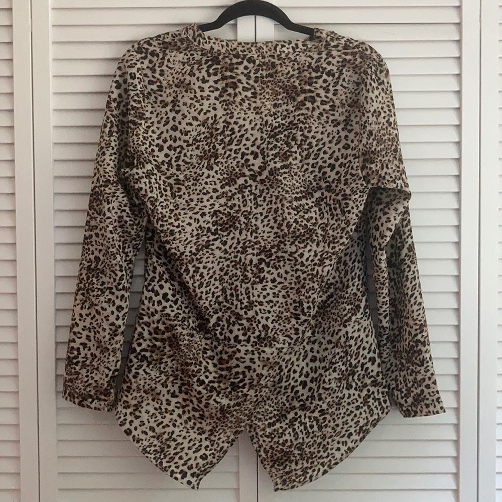 NY Collection Long Sleeve Blouse - Picture 2 of 2